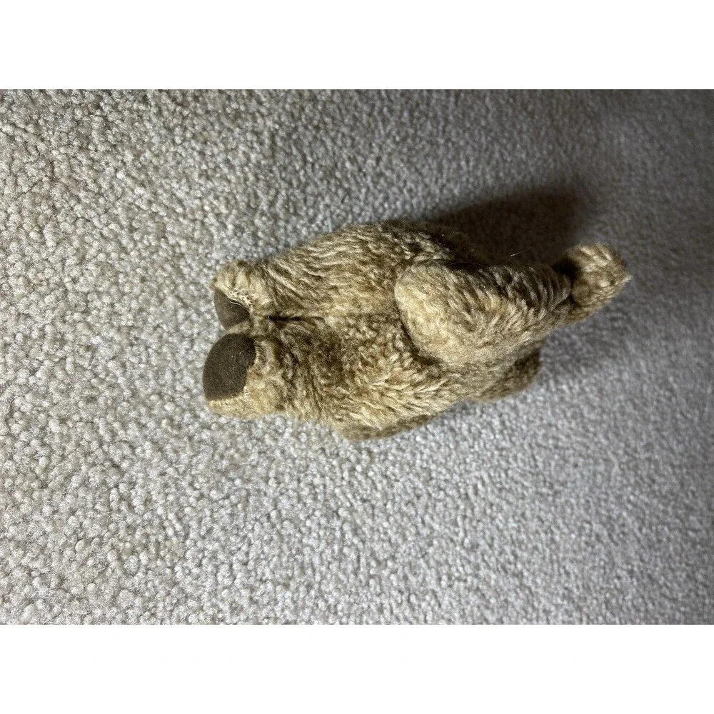 Vintage Anne Geddes Squirrel Plush Baby Doll African-American Smiling Brown 7